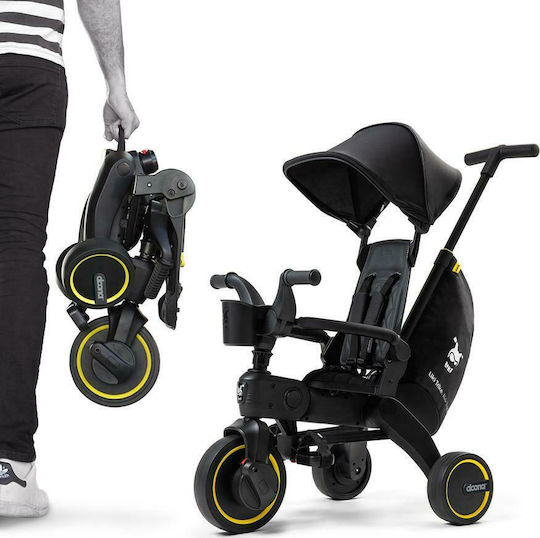 Doona Liki Trike S5 Foldable & Convertible For 10 Months Black