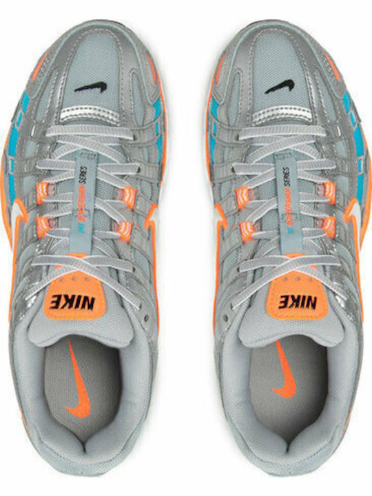 P-6000 Γυναικεία Sneakers Ασημί