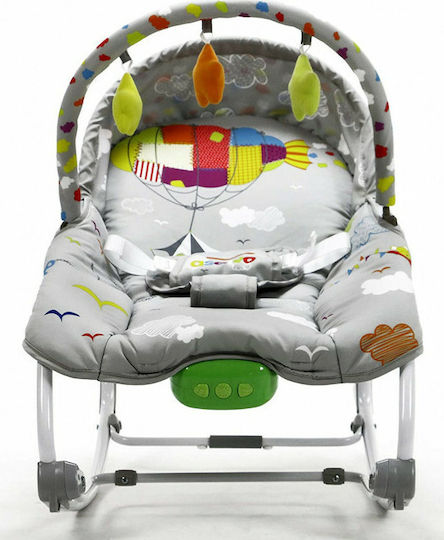 Asalvo Elektrisch Baby Relax Evolutive mit Musik und Vibration Zeppelin für Kind bis 15kg