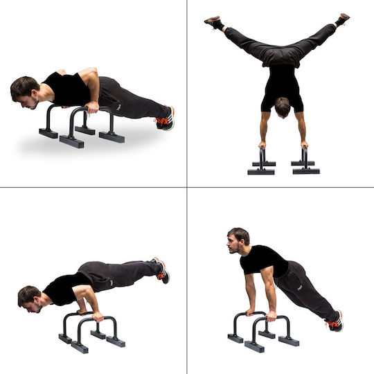 X-FIT Studio 61344 03-003-659 Dip Stands with Height 30cm