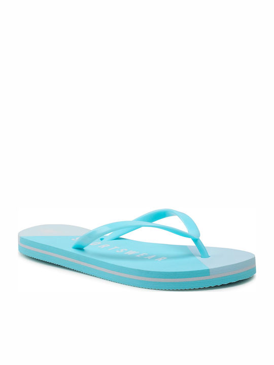 4F Women's Flip Flops Light Blue H4L21-KLD006-34S