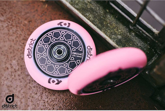 District Ρόδα για Παιδικό Πατίνι Zodiac Pink/Black