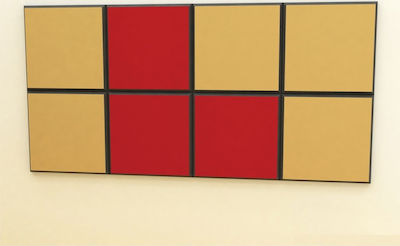 EQ Acoustics Colourpanel 60cm 6 Pack Tile Red