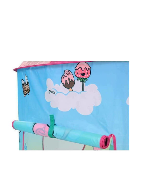 Knorrtoys Kids Castle Play Tent Nici Theodor & Friends for 1+ years Pink