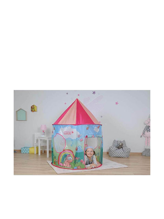 Knorrtoys Kids Castle Play Tent Nici Theodor & Friends for 1+ years Pink