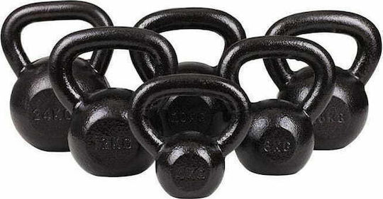 Optimum Black Cast Iron Kettlebell 14kg