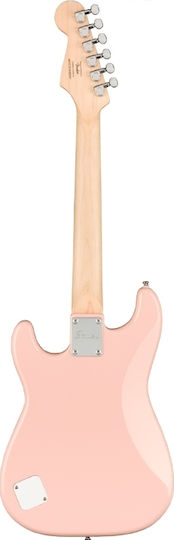 Squier Mini Chitară Electrică Stratocaster cu SSS Configurație Doze Shell Pink