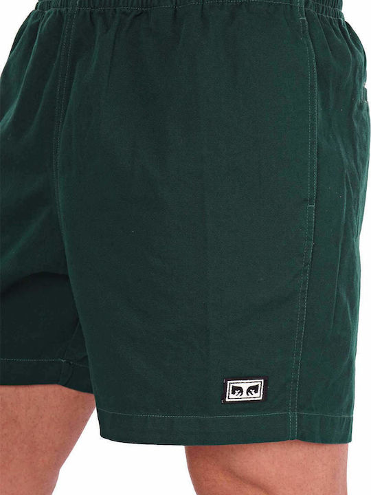Easy Relaxed Twill Men's Athletic Shorts Green