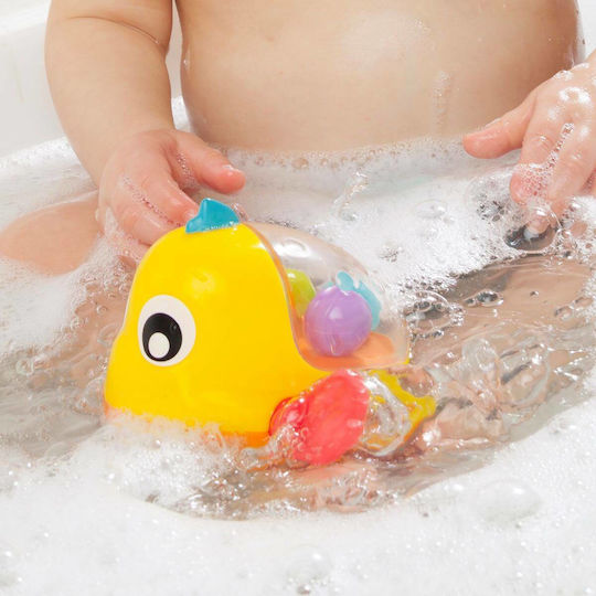 Playgro Paddling Bath Fish Bath Toy Yellow for 12++ Months (Various Designs/Assortment of Designs) 1pc