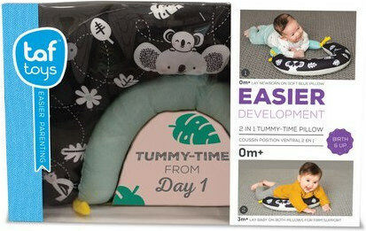 Taf Toys Tummy Time Pillow Activity Pillow for 6+ Months