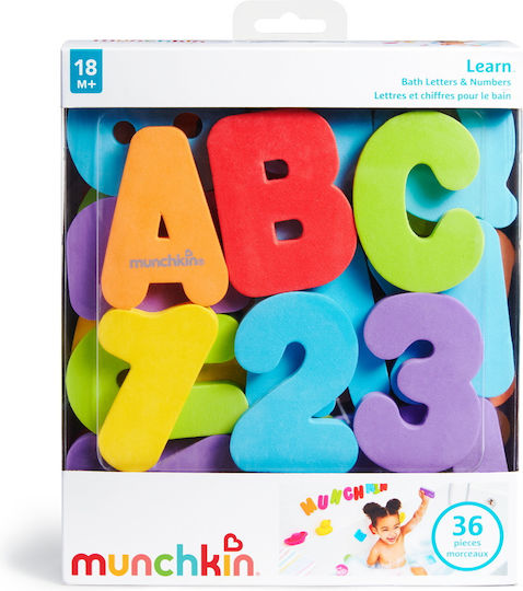 Munchkin Bath Letters & Numbers за 36++ месеца 11108