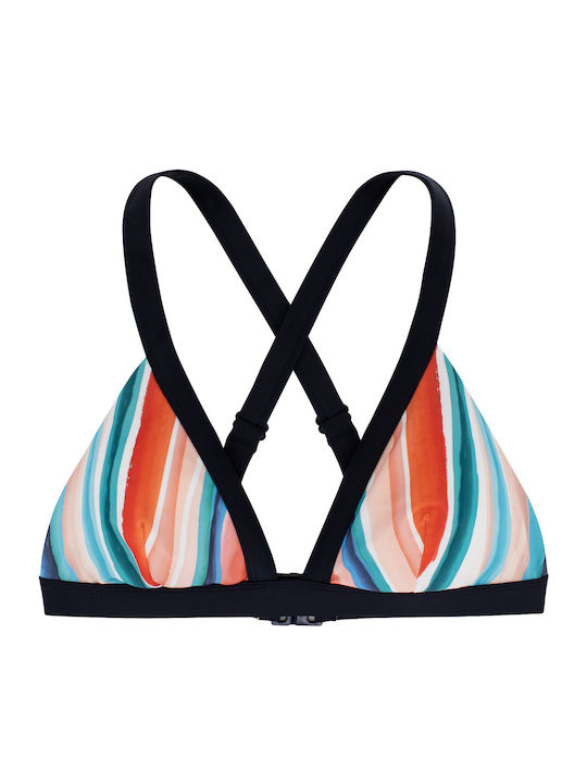 Triangle Bikini Top Atlas Eco with Adjustable Straps Orange
