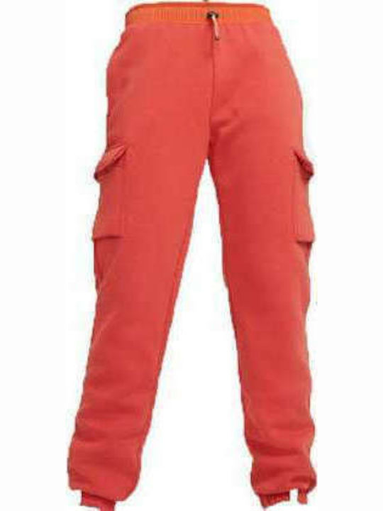 Sportswear Pantaloni de Trening cu elastic Portocaliu