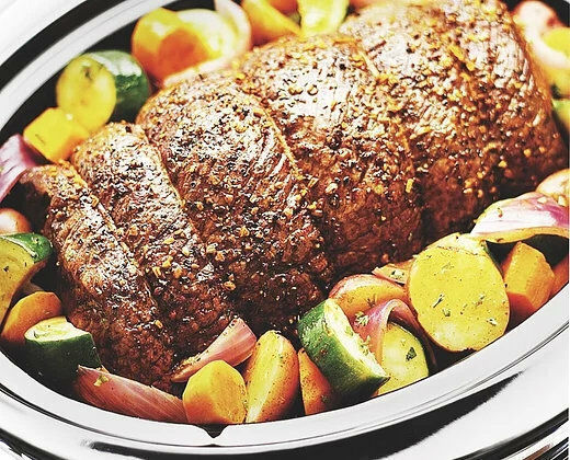 Hoomei Slow Cooker 200W με Χωρητικότητα 3.5lt Μαύρο