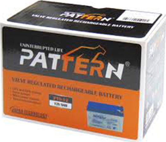 Pattern Battery PT9.0-12 Μπαταρία UPS με Χωρητικότητα 9Ah και Τάση 12V 1τμχ