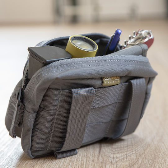 Pentagon Elpis Military Pouch Belt made of Cordura Wolf Grey 0.9lt