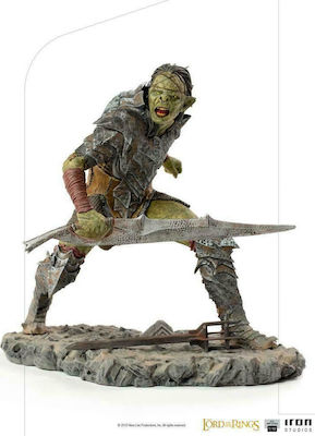 Iron Studios Der Herr der Ringe: Ork Schwertkämpfer Figur Höhe 16cm im Maßstab 1:10