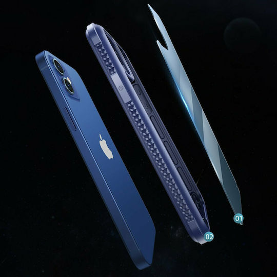 Joyroom Frigate Series Hard Back Cover Πλαστικό Μπλε (iPhone 12 Pro Max)
