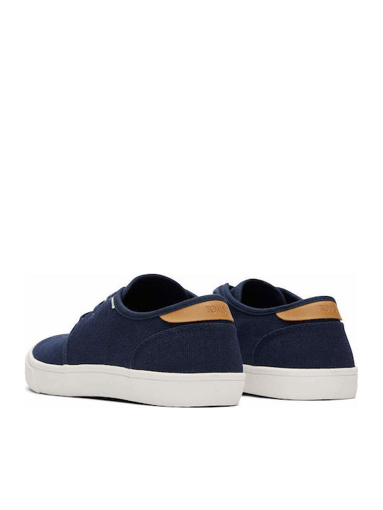 Carlo Men's Leather Casual Shoes Blue