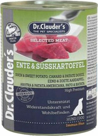 Dr.Clauder's Υγρή Τροφή Σκύλων σε Κονσέρβα με Πάπια 400gr