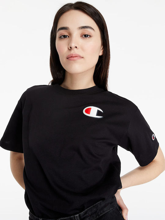 Rochester Γυναικείο Oversized T-shirt Μαύρο