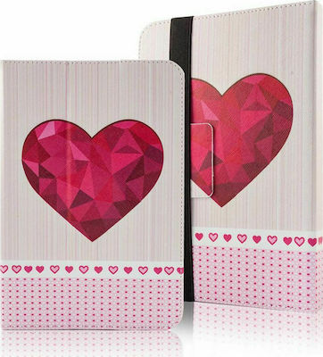 Heart Note Flip Cover Roz (Universal 7-8" - Universal 7-8")