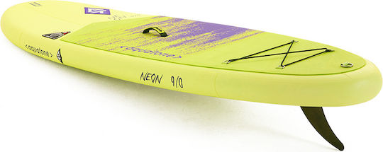Aquatone Neon Youth 9’0″ Φουσκωτή Σανίδα SUP με Μήκος 2.74m Κίτρινη