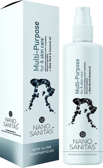Nanosanitas Șampon pentru Îngrijirea Blănii și Pielii a Câinilor cu Balsam Dermatologic 250ml