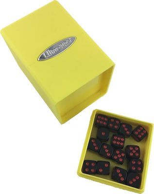 Ultra Pro Game Accessory Deck Box Satin Tower Bright Yellow 84182