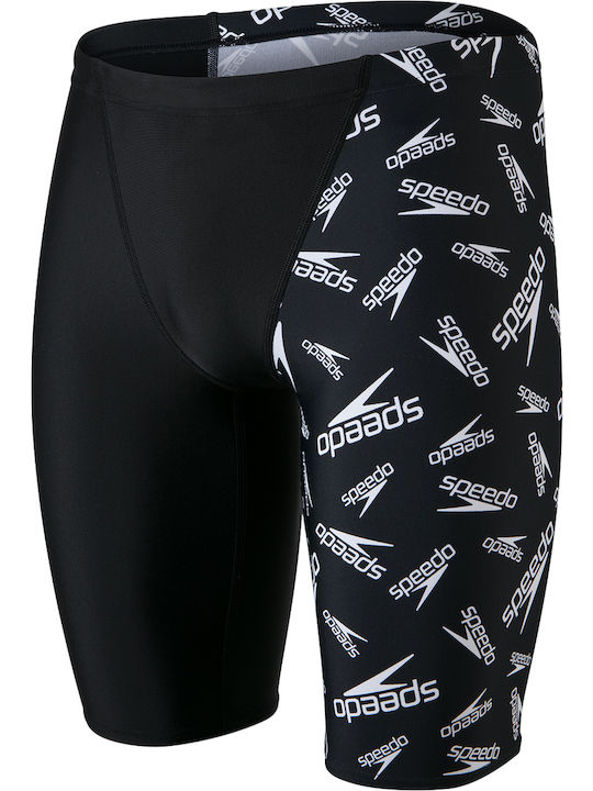 Speedo Allover V-Cut 09735F392 Men's Competition Jammer Black