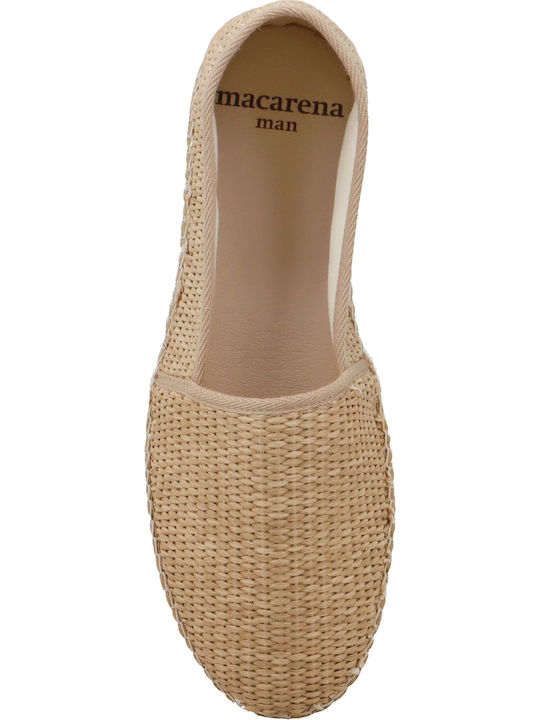 LUIS115NA Women's Fabric Espadrilles Beige