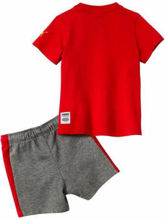 PUMA Kids Clothing Set with Shorts Red 2 Pieces
