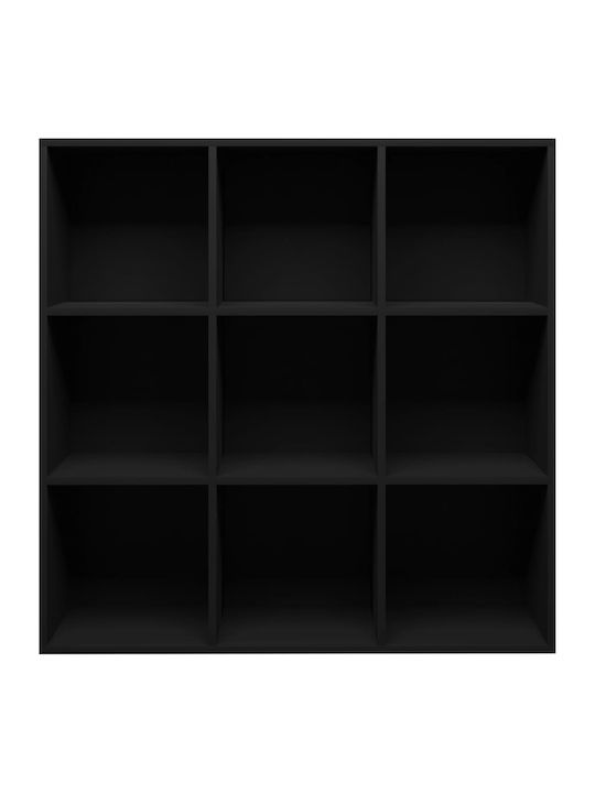 Bibliothek Schwarz 98x30x98cm