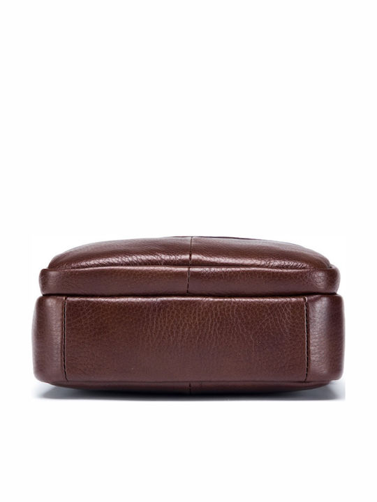 Leather Men's Bag Shoulder / Crossbody Brown