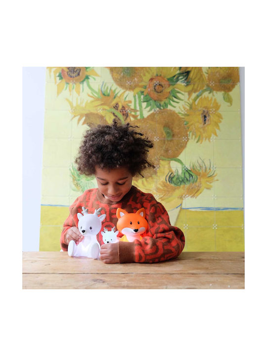Flow Led Kids Decorative Lamp Fabian Gray 10x9x13.5εκ.