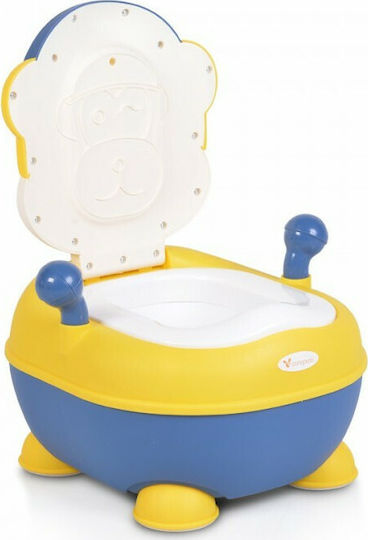 Cangaroo Potties Toilet Mono with Lid Yellow