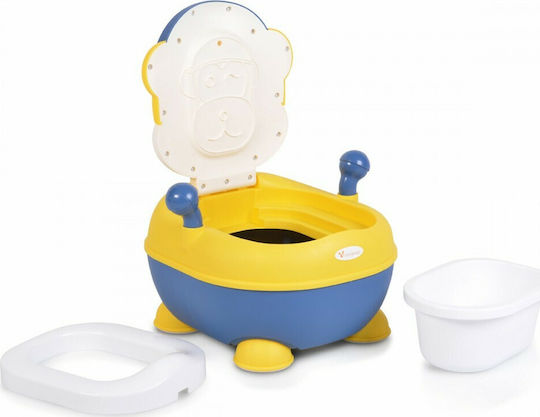 Cangaroo Potties Toilet Mono with Lid Yellow