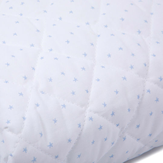 Laura Ashley On the Road Βρεφικό Κουβερλί Διπλής Όψης Βαμβακερό Γαλάζιο 100x140cm