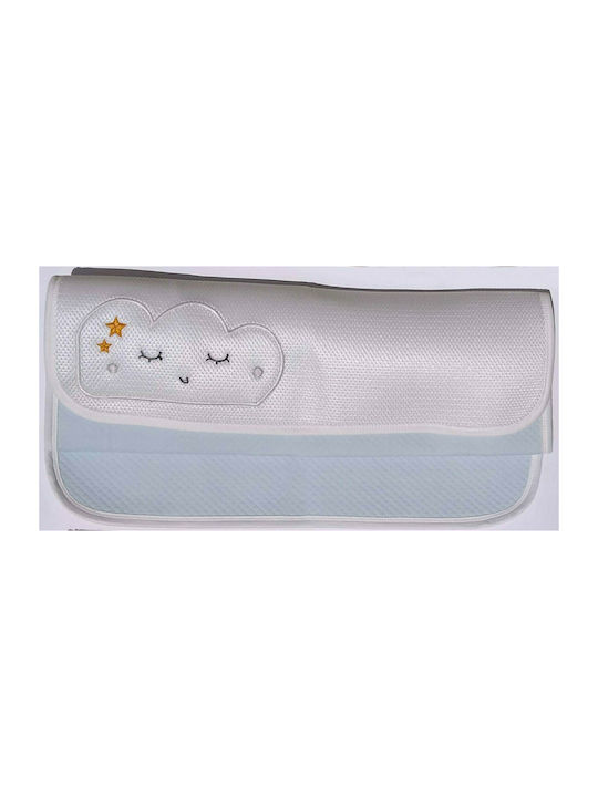 Morven Soft Touch Waterproof Changing Pad Light Blue 50x70cm.