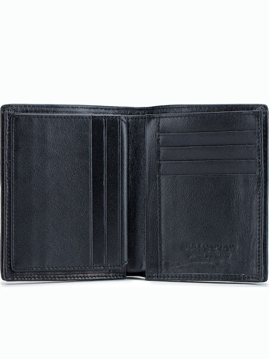 Leather Men's Wallet Classic with RFID Black