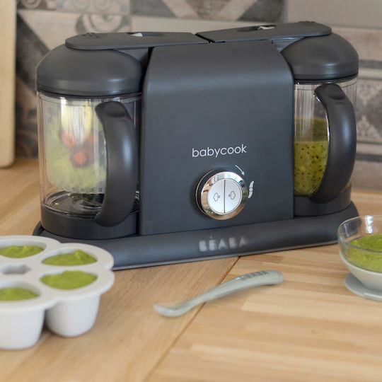 Beaba Babycook Duo Βρεφικός Ατμομάγειρας με Μπλέντερ 2.2lt Dark Grey