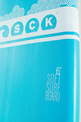 SCK Σανίδα Surf Soft-Board 9FT Mπλε