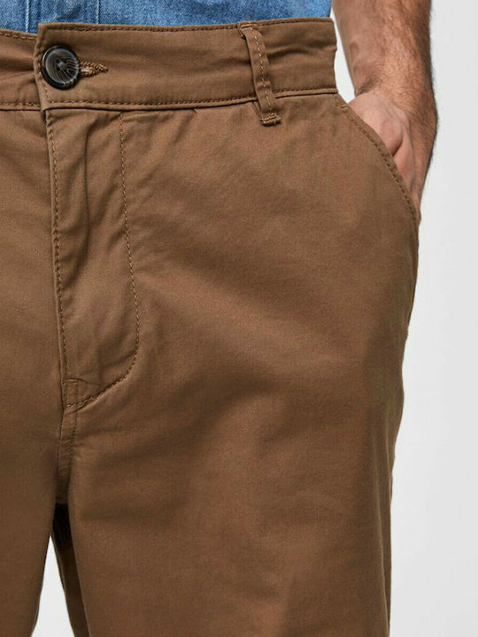 Ανδρική Βερμούδα Chino Καφέ