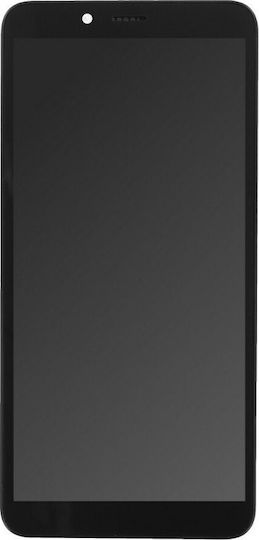 O ecran cu Mecanism Tactil și Cadru pentru Redmi 6a (Negru)