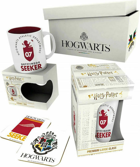GB eye Quidditch Gift Box Κούπα Κεραμική Λευκή