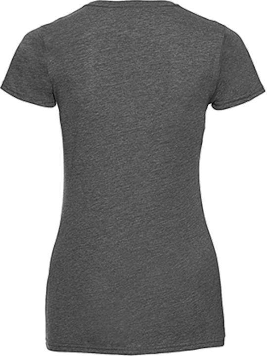 Russell Europe HD R-165F-0 Women's T-shirt Gray R-165F-GY