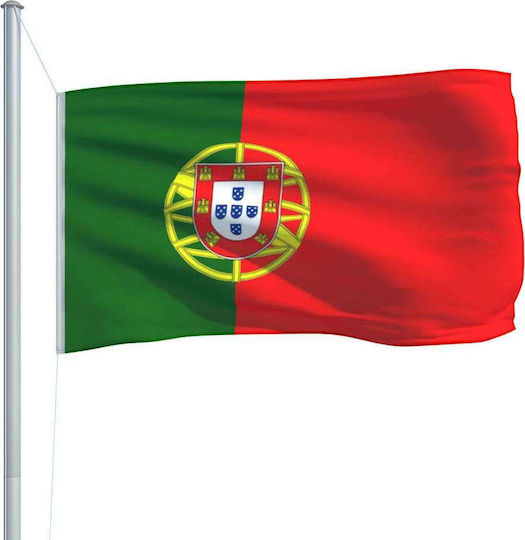 Flag of Portugal Polyester Portugal Flag 90 x 150 cm with a stake 150x90cm