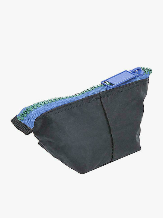 Benetton Kids Wallet with Coins with Zipper Black