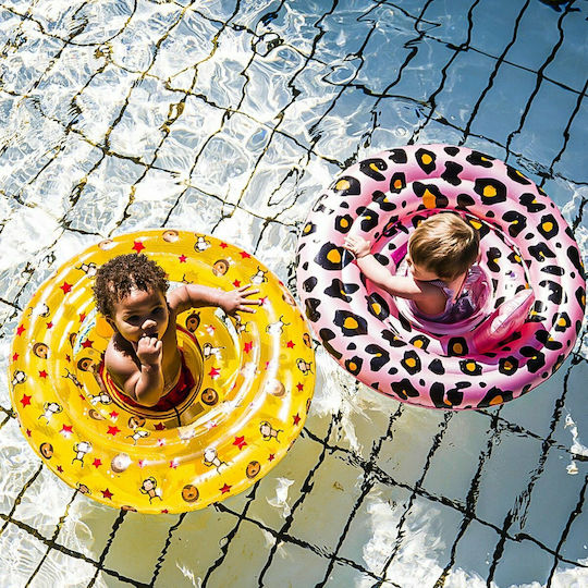 Swim Essentials Kinder Schwimmtrainer Swimtrainer für 6 bis 12 Monate Rosa Leopard