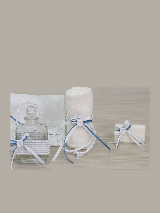 Makis Tselios Fashion Baptism Package with Theme Smurfs 3pcs
